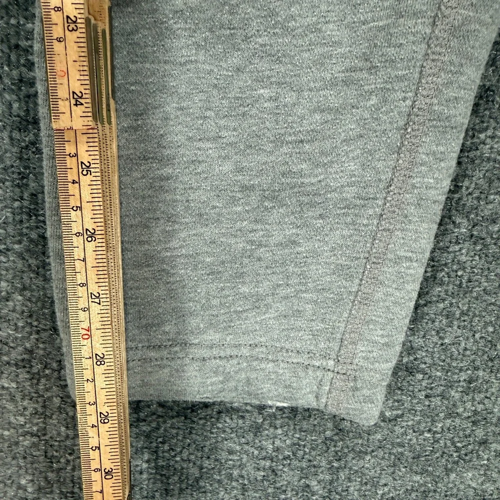 J.Crew Sweatpants Men Large‎ Gray Authentic Fleece Drawstring Tapered Leg Jogger